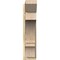 Ekena Millwork Balboa Slat Rough Sawn Outlooker, Douglas Fir, 8"W x 28"D x 34"H OUT08X28X34BOA06RDF - alternate 4